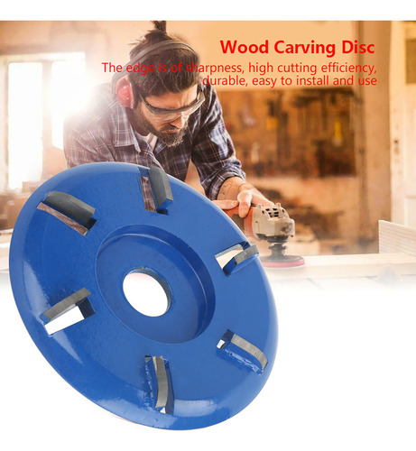 Disco For Tallar Madera, Acero, 6 Dientes, Fresa For Carpi