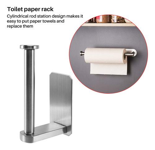 Soporte De Papel Higiénico Autoadhesivo, Soporte De Papel Hi