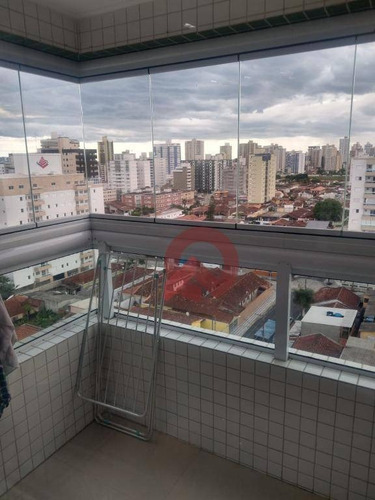 Imagem 6 de 13 de Apartamento Com 1 Dormitório À Venda, 47 M² Por R$ 299.000 - Vila Guilhermina - Praia Grande/sp - Ap3348