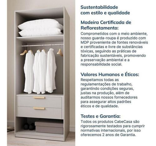Guarda-roupa Modulado 11 Peças 13 Portas Com 2 Mesas De