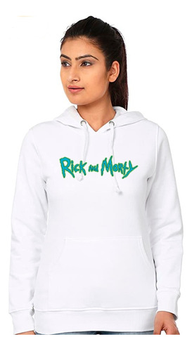 Poleron Canguro Unisex 119 Rick And Morty D7