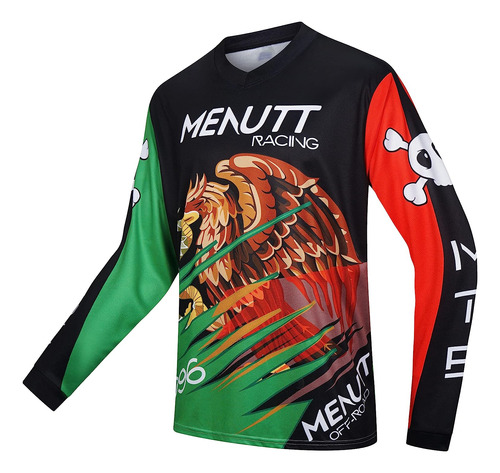 Menutt Racing - Camiseta De Manga Larga Para Hombre, Diseño 
