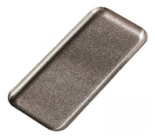 3 Bandeja Fina Para Hornear De Acero Inoxidable 20 Cm X 8,5