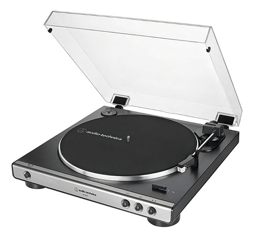 Audiotechnica At-lp60x-gm Tornamesa Tocadiscos Vinyl Color Gum Metal