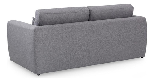 Sofá-cama Casal 2 Lugares Herval Cairo, Linho Cinza, 158 Cm