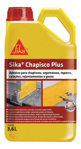 Sika Chapisco  3,6l           Galao  427965