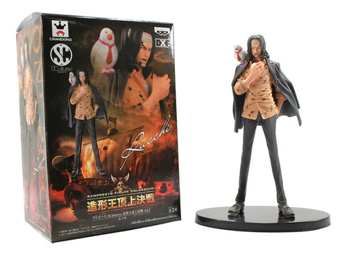 Figura de acción Rob Lucci de Banpresto Scultures Vol. 4