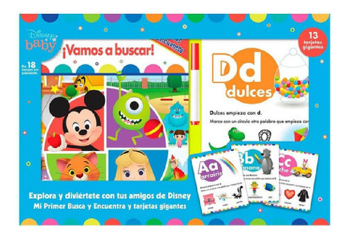 Libro - Disney Baby: Busca Y Encuentra Para Bebes, De Vário