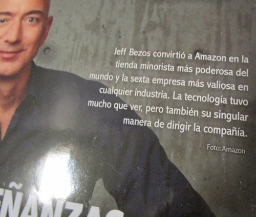 Revista Sistemas Enter.co Amazon Jeff Bezos 2016