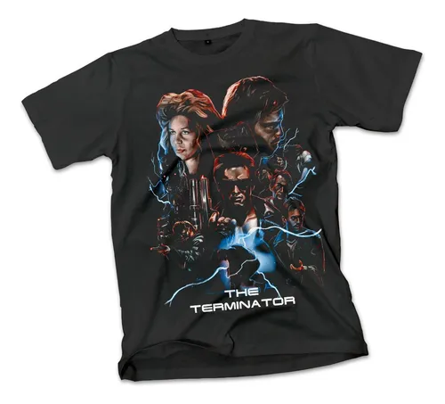 Remera Terminator Schwarzenegger Pelicula Cine Accion Robots