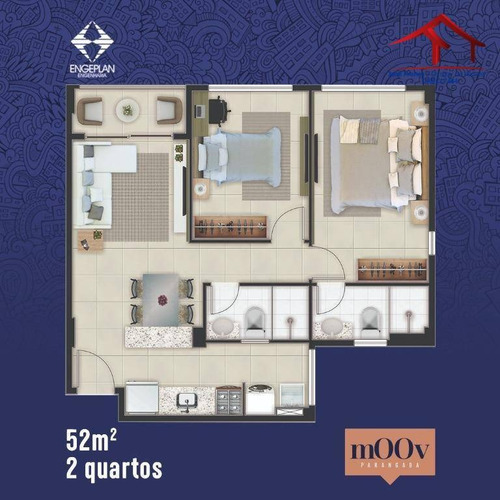 Apartamento Com 2 Dormitórios À Venda, 52 M² Por R$ 223.000,00 - Parangaba - Fortaleza/ce - Ap0376