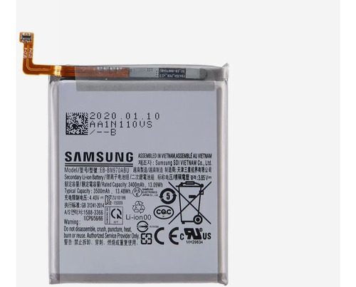Bateria P/ Samsung Galaxy Note 10 Eb-bn970abu Original