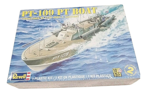 Pt109 Lancha Para Armar Pt Boat Barco Revell 1/72 Kennedy
