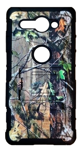 Funda Uso Rudo Camuflage 3 En 1 Sony Xperia Xz2 Compact 