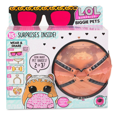 Muñecas Lol Surprise D.j. K9 Biggie Pet Original 