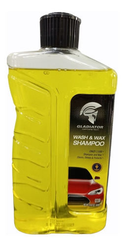 Gladiator Shampoo Con Cera Automotriz 0.450 Lt