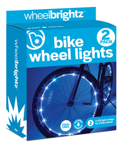 Wheelbrightz - Luces Led Para Rueda De Bicicleta, Brillante.