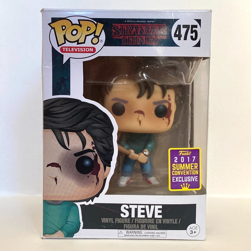 Funko Pop Steve 475 Stranger Things Edicion Exclusiva