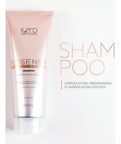 Kit Shampoo E Condicionador Kpro Regener Home Care Com Nota