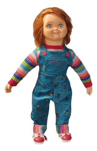 Good Guy Chucky Plush Doll 1:1 Cuerpo De Tela Tamaño Real