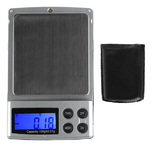 Balança De Bolso Digital De Alta Precisão 100g/0,01g Mini Di