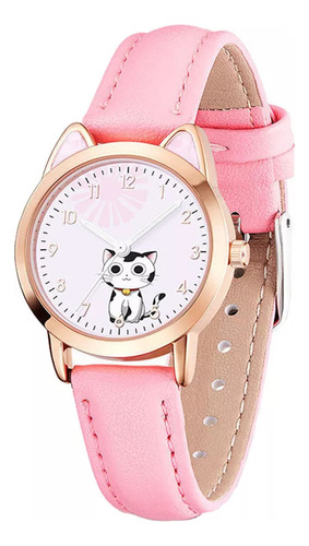 Reloj Pretty Miss G For Una Adolescente Con Diseño De Gato