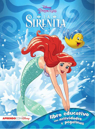 Libro La Sirenita (libro Educativo Disney Con Actividades...