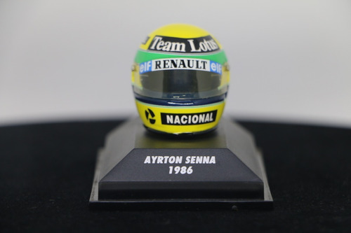 Coleção Com 13 Capacetes Minichamps Ayrton Senna Leia Descri