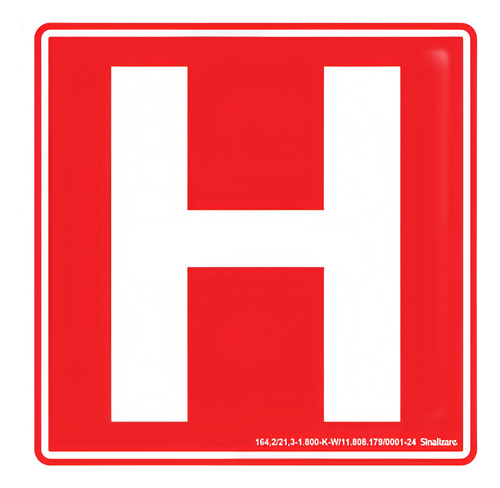 Placa Hidrante De Incêndio Sinalização Fotoluminescente