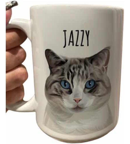 Mug Personalizado Con Imagen De Tu Amigo Peludo