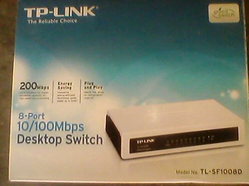 Switch Tp-link 8-port 10/100mbps Tl-sf1008d