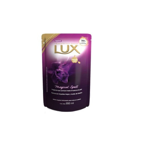Imagen 1 de 1 de Jabón líquido Lux Magical Spell repuesto 220 ml