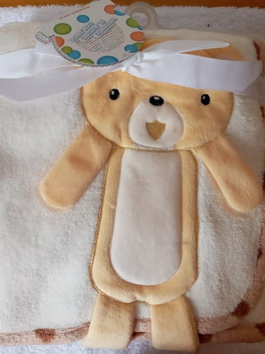 Imagen 9 de 9 de Manta O Cobija Para Bebé Reversible Hay Para Niña Y Niño