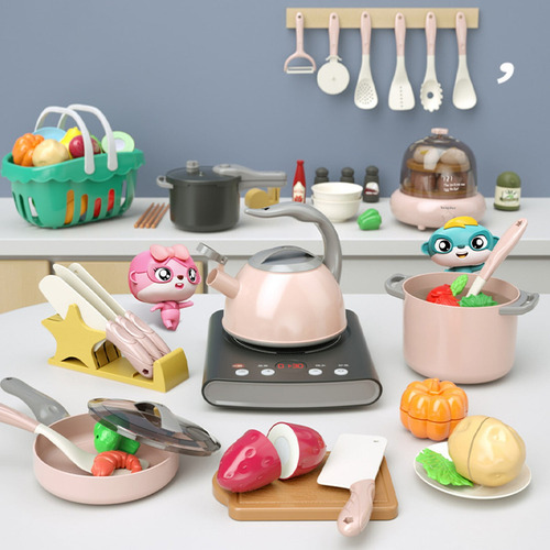 32 Piezas De Accesorios Para Juguetes De Cocina Para Niños,