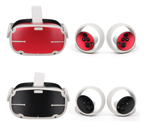 Vr Headset And Controller Stickers Skin Wrap Decal For Ques.