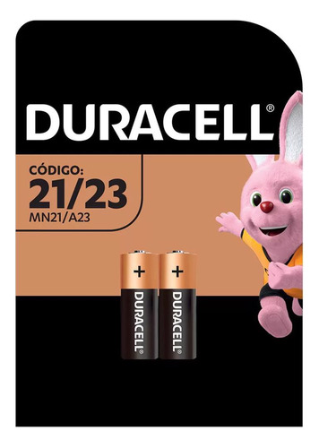  Pilha Alcalina Mn21/a23 Com 2 Unidades (6746) - Duracell