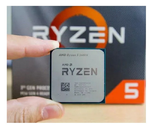 Processador Gamer Ryzen 5 3600x Amd 4.4ghz + Cooler Box Orig (Usado)