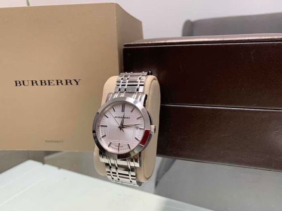 Reloj Burberry Hombre Original En Acero | Envío gratis
