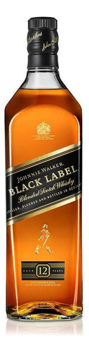 Whisky Jhonnie Walker Black/ Etiqueta Negra 1 Litro