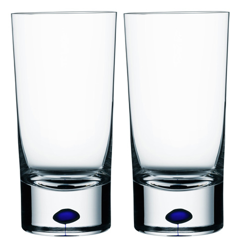 Orrefors Intermezzo Blue 8.4 Oz Vaso Jugo