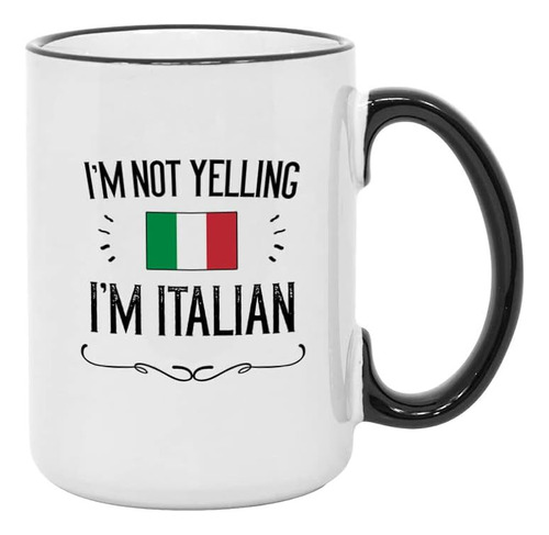 Tazas De Café Divertidas Del Orgullo Italiano De Casitika. T