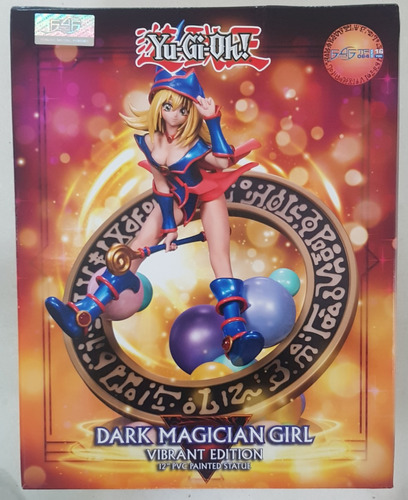 Yu-gi-oh! Dark Magician Girl Vibrant Ed. 12  F4f Nueva !!!