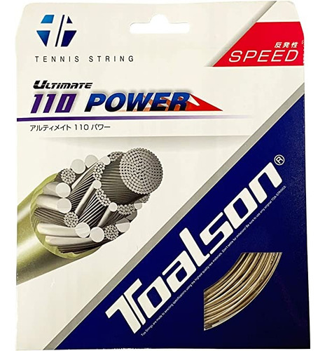Corda Toalson Ultimate Power 19 1.10mm Set - Cartela Lacrada Cor Bege