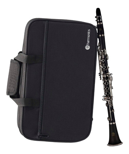 Clarinete Harmonics Sib Hcl-520 17 Chaves Promoção!