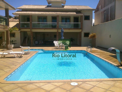 Imagem 3 de 30 de Casa À Venda, 670 M² Por R$ 2.400.000,00 - Costazul - Rio Das Ostras/rj - Ca0803