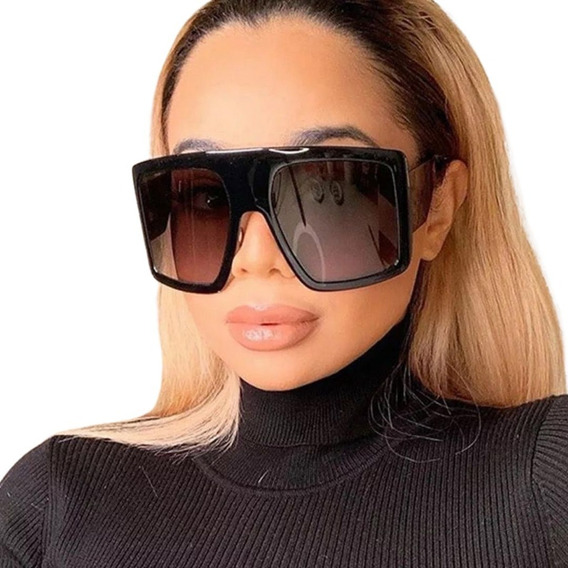 Gafas de sol rectangulares grandes para mujeres con gafasmujer 