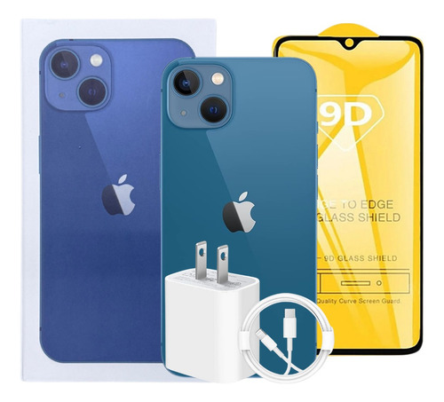 Apple iPhone 13 (128 Gb) - Azul Con Caja Original (Reacondicionado)