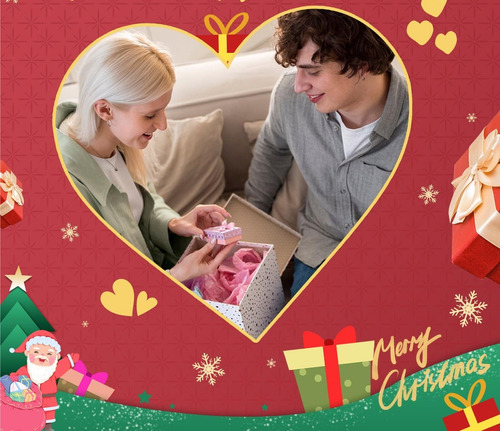 Pendientes Colgantes Navideños Para Mujer