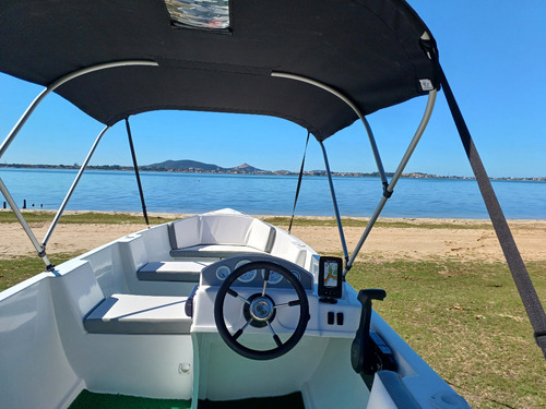 Lancha Rs 530 Com Motor Mercury 50 Elpto 2 Tempos 0km 17 Pés