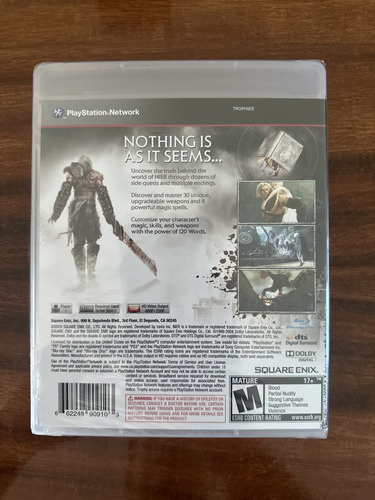 Videojuego Nier Ps3 Nuevo Sellado (Usado)